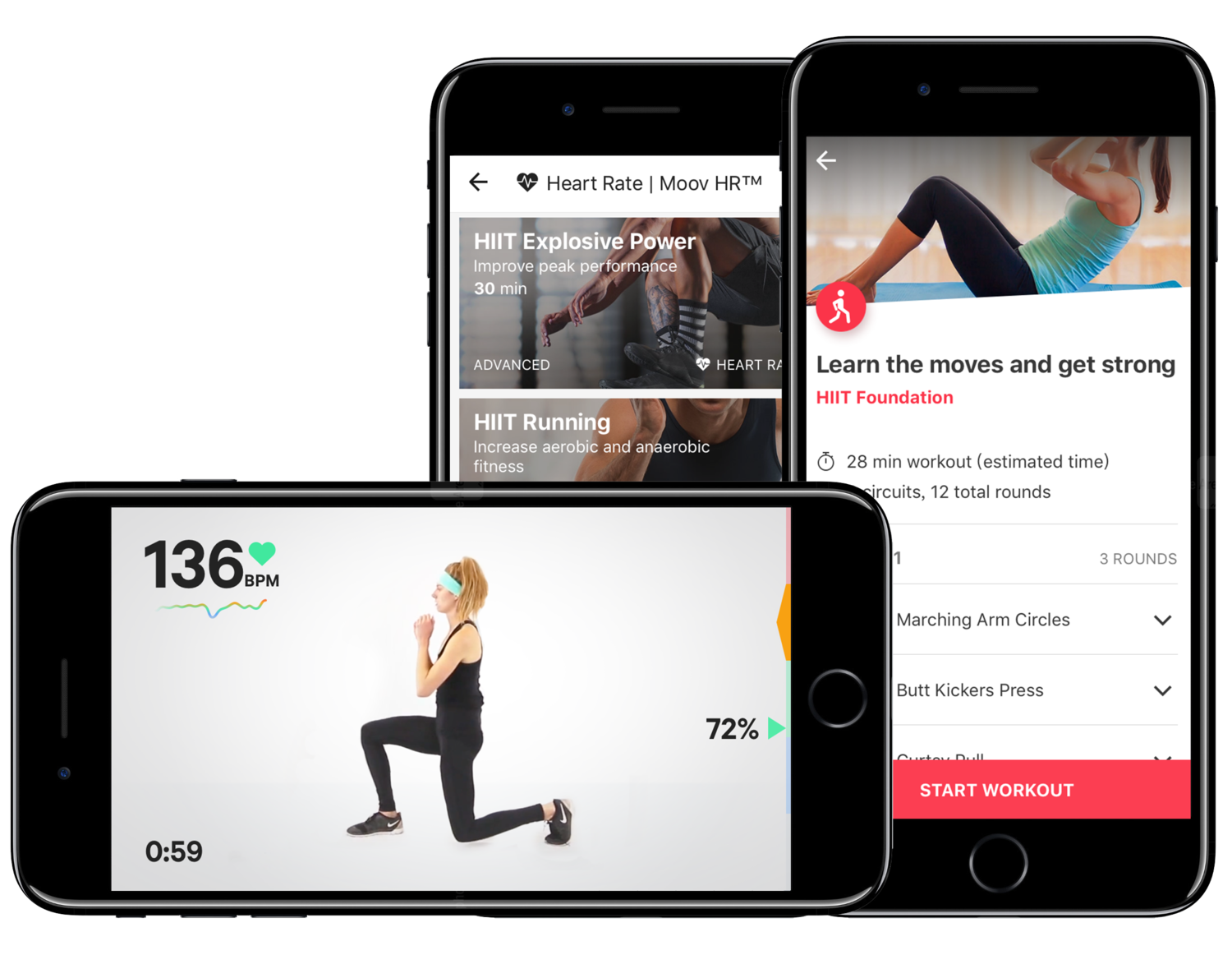 Moov HR Sweat Heart Rate Workout Coach