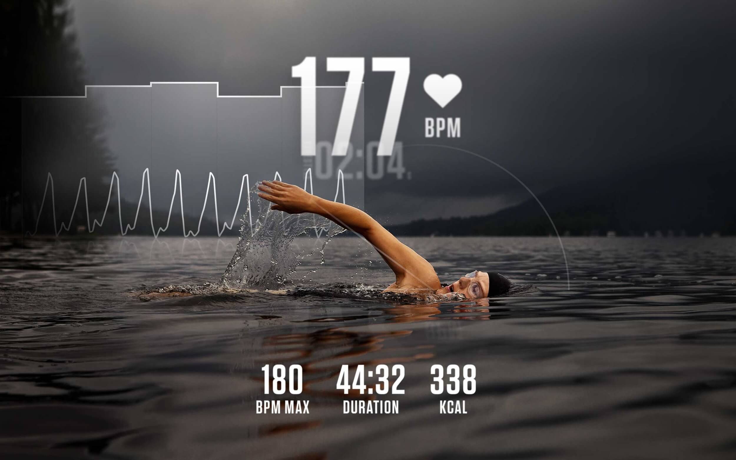 Moov HR Sweat Heart Rate Workout Coach
