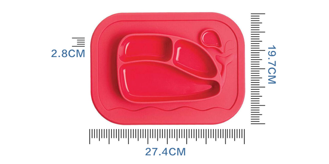 Korea Firgi Platinum Silicone Food Tray
