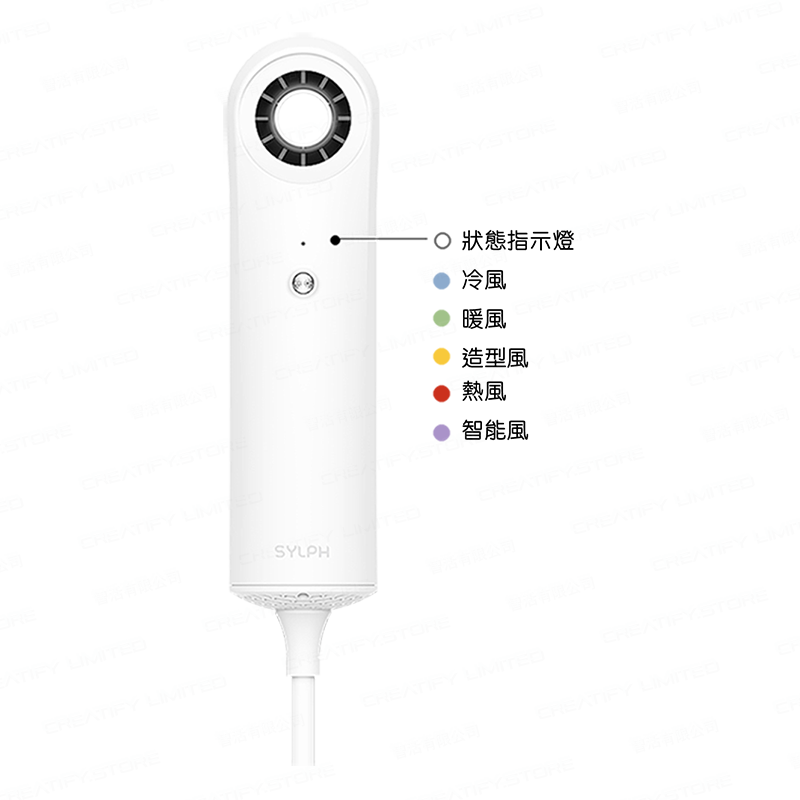 SYLPH 隨身型智能護髮吹風機 (Sylph Portable Hair Dryer)