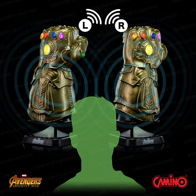 CAMINO MARVEL Infinity Gauntlet 無限手套迷你藍芽喇叭 (第二代) (Avengers 3 Infinity Gauntlet Mini Bluetooth Speaker V2.0)