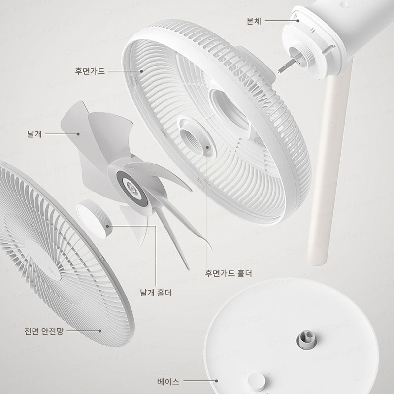 韓國 Lumena N9 Classic 13" 無線座地風扇 (Korea Lumena N9 Classic Wireless Stand Fan)