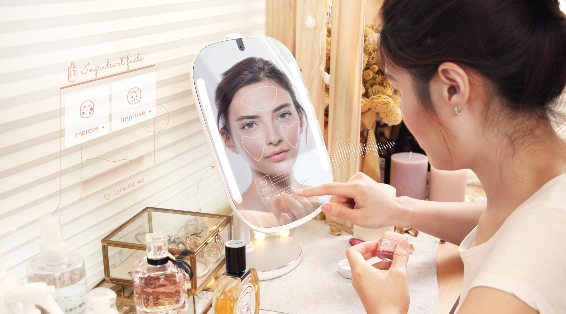 HiMirror Mini 迷你姬智能魔鏡 (HiMirror Mini Smart Mirror 16G)