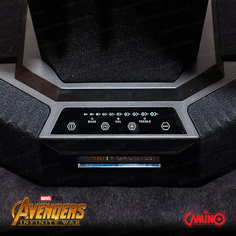 CAMINO MARVEL 1:1 Infinity Gauntlet 無限手套 HiFi 系統揚聲器組 (限量樹脂/純銅版) (Avengers 3 Infinity Gauntlet Life-Size Bluetooth HI-FI System)