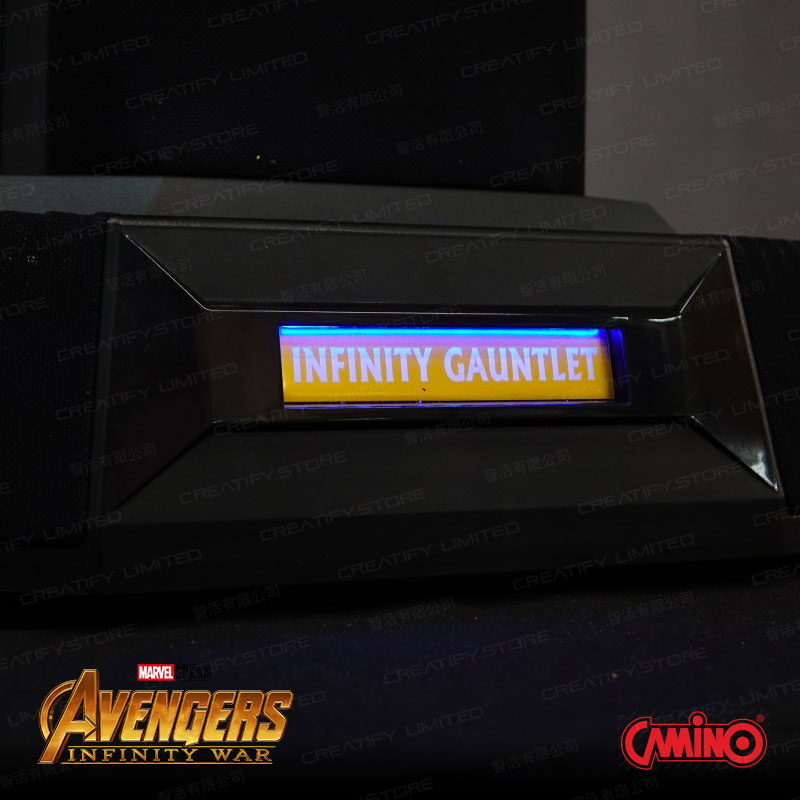 CAMINO MARVEL 1:1 Infinity Gauntlet 無限手套 HiFi 系統揚聲器組 (限量樹脂/純銅版) (Avengers 3 Infinity Gauntlet Life-Size Bluetooth HI-FI System)