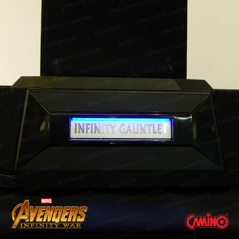 CAMINO MARVEL 1:1 Infinity Gauntlet 無限手套 HiFi 系統揚聲器組 (限量樹脂/純銅版) (Avengers 3 Infinity Gauntlet Life-Size Bluetooth HI-FI System)