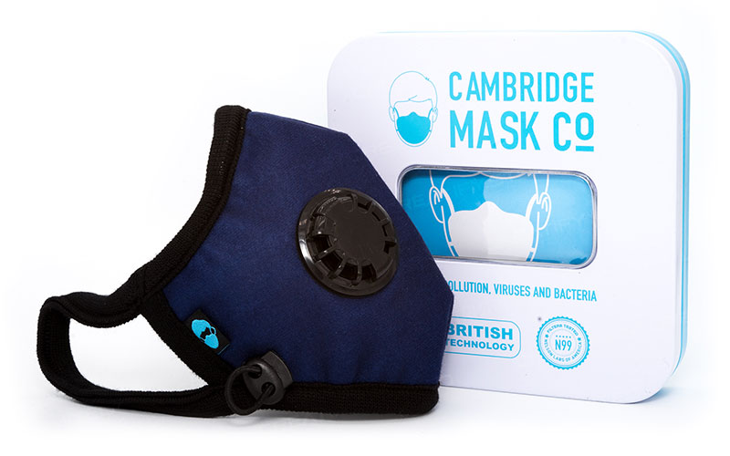 英國 Cambridge Mask Pro 軍用級活性炭層 N99 級防護級別超強口罩 (Cambridge Mask Military Grade Activated Carbon N99 Mask)
