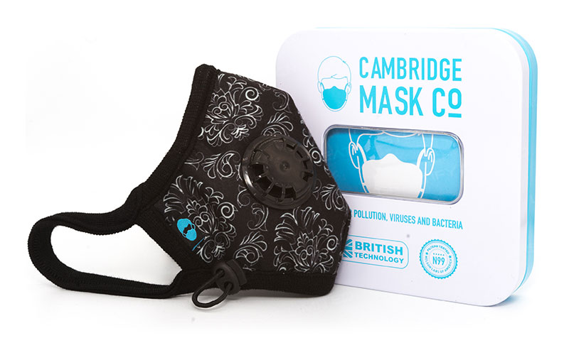 英國 Cambridge Mask Pro 軍用級活性炭層 N99 級防護級別超強口罩 (Cambridge Mask Military Grade Activated Carbon N99 Mask)