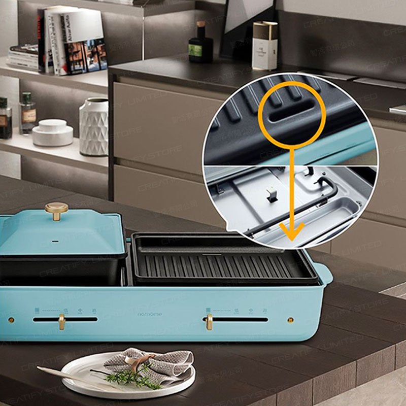 nathome 涮烤一體燒烤爐 (Nathome Barbecue Hot Pot 2-in-1 NSK20)